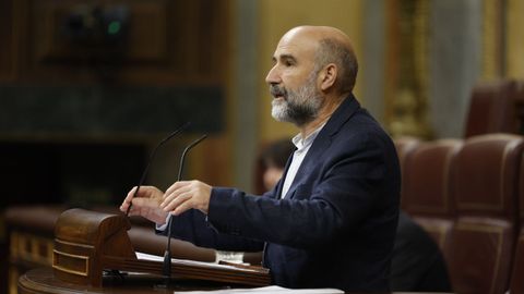 El portavoz del BNG, Néstor Rego