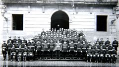 La guardia de Vigo en una imagen de los a�os 20 del siglo XX