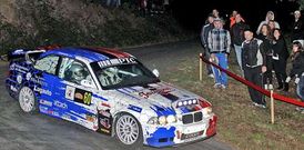 La pareja monfortina formada por Eloy Prez y Sonia Lpez particip en el rally Ribeira Sacra