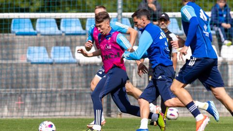 Paulino y Dani Calvo, en El Requexn