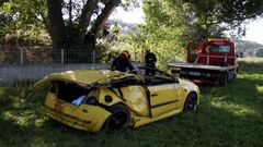 Accidente mortal en Salamanca con�cuatro j�venes fallecidos