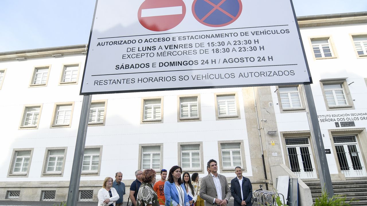 El centro de Lugo ya tiene 34 nuevas plazas de párking abiertas al público y gratuitas