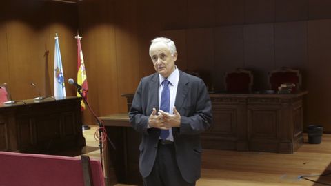 El magistrado Jos Luis Seoane Spiegelberg presidi la Audiencia Provincial de A Corua hasta que en mayo del 2019 fue nombrado magistrado del Tribunal Supremo