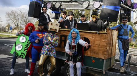 Desfile de entroido en Celanova