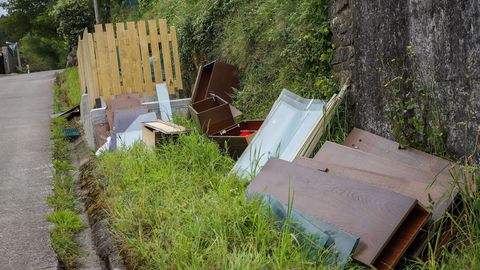 En la planta de Serra do Barbanza se constata un incremento de desechos impropios, voluminosos y enseres sobre todo, en los contenedores destinados a la recogida de residuos s�lidos urbanos