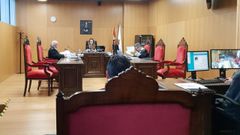 Un momento de la vista judicial