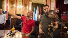 El alcalde, cuando present� el proyecto en el a�o 2019.