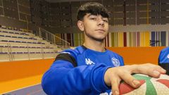 Tiago Fern�ndez en O Conco.