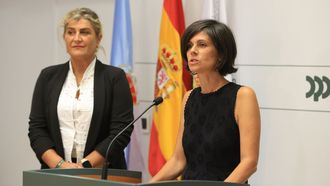 Paula Bouz�s (izquierda) y Elena Garc�a Rom�n (derecha)