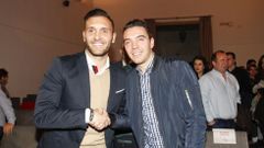 Lucas y Aspas se citan para el derbi gallego