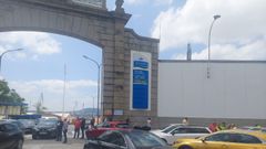 Foto de archivo de piquetes a las puertas de Navantia