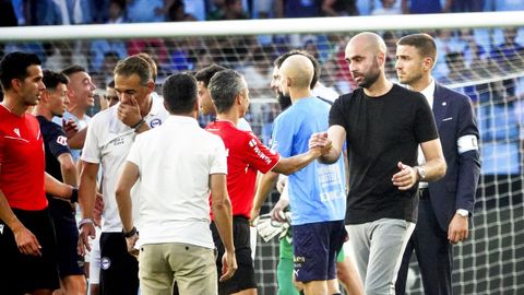 Claudio Gir�ldez y Luis Garc�a Plaza ya se enfrentaron en Bala�dos en un Celta-Alav�s.
