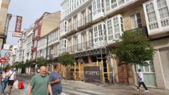 La promoci�n Jofre se ejecuta en la calle de la Iglesia, donde se obtendr�n dos pisos de 120 metros cuadrados y un d�plex de 180. Seg�n las previsiones de Prosema estar� lista a finales de este a�o.