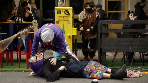 La Paca, desvanecida en la calle San Juan