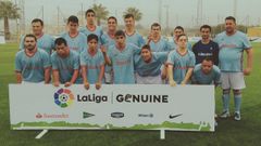 Debut del Celta Integra en La Liga Genuine