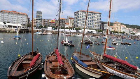 Encontro de Embarcacións Tradicionais de Galicia en Ribeira