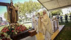 Imagen de una de las misas celebradas el a�o pasado