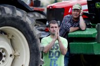 La tractorada del mes de septiembre mantuvo Santiago colapsado durante varios d�as. 
