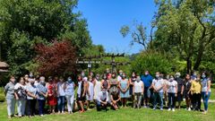 El homenaje a las 26 costureras voluntarias de Caldas tuvo lugar este jueves en el restaurante Lotus