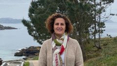 Dulcinea Agu�n, presidenta de la Asociaci�n de Viviendas Tur�sticas de Galicia