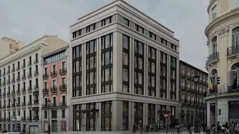 El hotel que construye Grupo San José está ubicado en la calle Alcalá de la capital