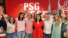 Marta Gir�ldez valora los resultados del PSOE en Meis