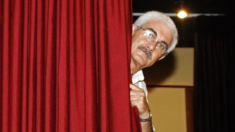 Miguel Besada, uno de los incombustibles del Entroido meco