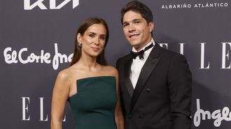 Mara Pombo y su marido, Pablo Castellano, en una imagen de junio