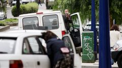 En la foto, de archivo, un t�cnico grabando im�genes de la reconstruccion de los hechos