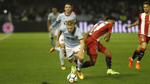 Celta-Girona (3-3) en Primera el 29 de septiembre del 2017.