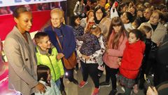 �Mira aqu� las im�genes de la recepci�n a Ana Peleteiro en Ribeira!
