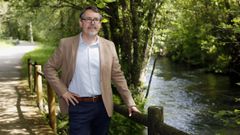 El portavoz municipal de Compromiso Outes y exalcalde del municipio, Manuel Gonzlez.