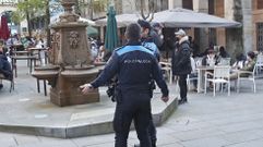 Control de la Polic�a Local en zonas de ocio de Pontevedra