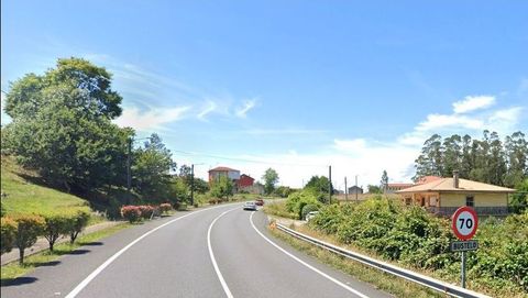 Kil�metro 83 de la AC-552, en Bustelo (Salgueiros, Dumbr�a), zona en la que se produjo el accidente