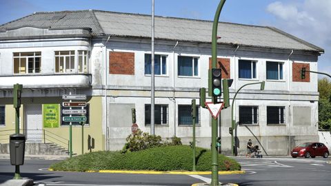 Exterior del local de la Sociedade Galega de Historia Natural, en una imagen de archivo