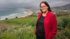 Maricarmen Vila, portavoz del PSOE carball�s, en una imagen anterior a la pandemia 