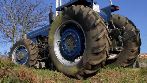Imagen de archivo de un tractor