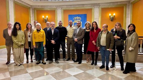 Presentaci�n de la Noche Blanca Oviedo 2025 en el Ayuntamiento.