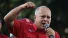 Diosdado Cabello, el 17 de agosto durante una manifestacin oficialista en Caracas.