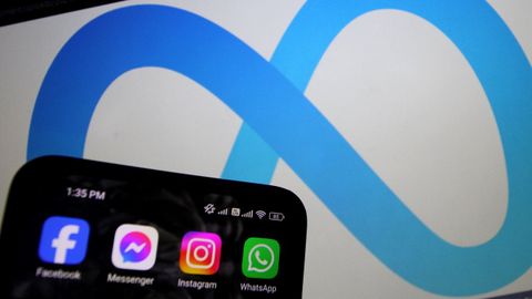 Imagen de las �apps� de Meta