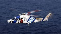 Intervenci�n del helic�ptero Pesca 2 de Gardacostas de Galicia