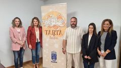Presentaci�n de la tarta de Nar�n