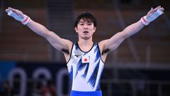 Uchimura, en los Juegos Ol�mpicos de Tokio