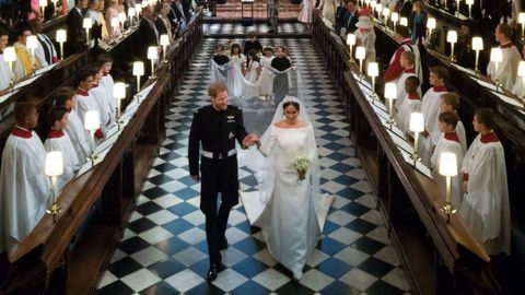 Uno de los c�cteles que sirvieron en la celebraci�n fue bautizado con el nombre �Cuando Harry encontr� a Meghan�, un gui�o a la famosa pel�cula de Rob Reiner.