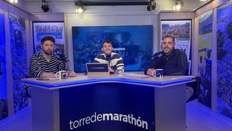 Ant�n Lest�n, Posi y Patricio, en el programa de Torre de Marath�n