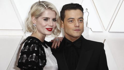 Rami Malek y Lucy Boynton