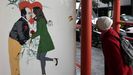 Mural en las calles de Barcelona