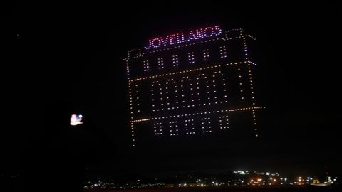 Teatro Jovellanos hecho con drones