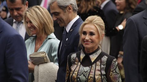 Llegada de los invitados a la ceremonia de los Premios Princesa de Asturias