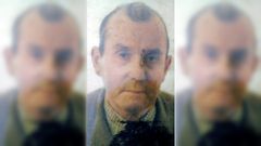 Juanito O Meregildo, en la foto de su carn� de identidad que recuper� la asociaci�n de vecinos que le homenajea.